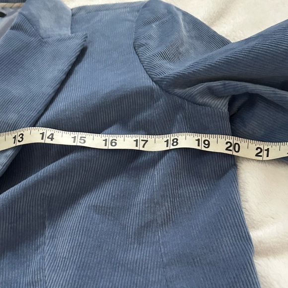 Talbots Double Breasted Corduroy Blazer Fully Lined size 10 NWT - Picture 13 of 13